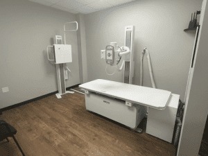 Fuscardo Family Urgent Care Exam Room