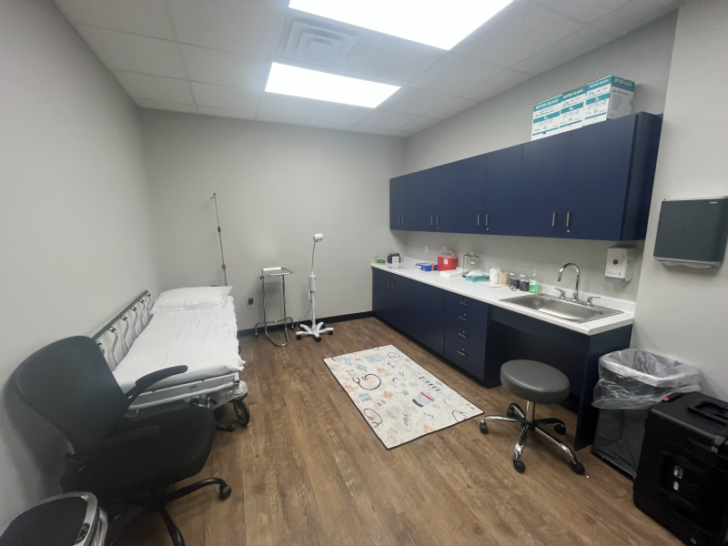 Fuscardo Family Urgent Care clinic space
